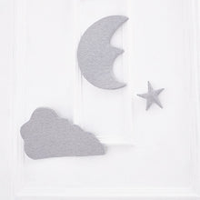 Load image into Gallery viewer, 3pcs/set Moon Star Wall Decor INS Nordic Style Cotton Cloud Ornaments Kids Room Decorations Wall Stickers photography props
