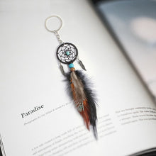 Load image into Gallery viewer, Mini Dreamcatcher Bookmarks New Fashion Handmade  Indian Dream Catcher Cafe &amp; Bar &amp; Bag Hanging Pendant Decor Gift 3.5 diameter
